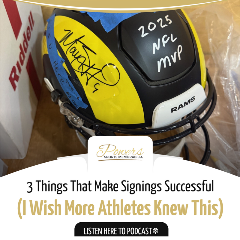 3 Things That Make Every Autograph Signing Successful (I Wish More Athletes Knew This)