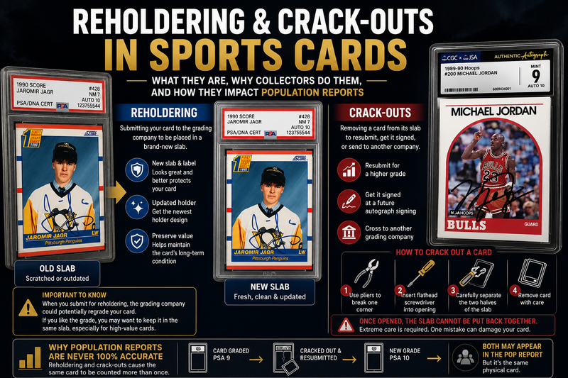 reholdering sports cards