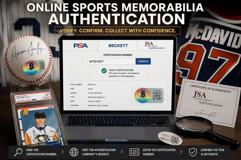 Sports Memorabilia Authentication