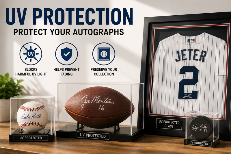 uv protection sports memorabilia