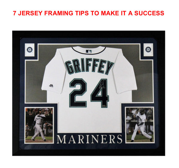 Baseball Jersey Framing MLB Frame Your Autographed Signed Jerseys