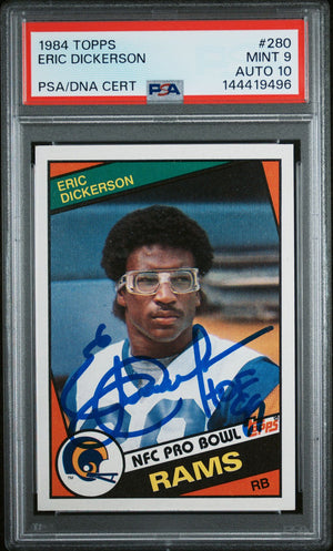 Eric Dickerson Autograph Signing-Powers Sports Memorabilia