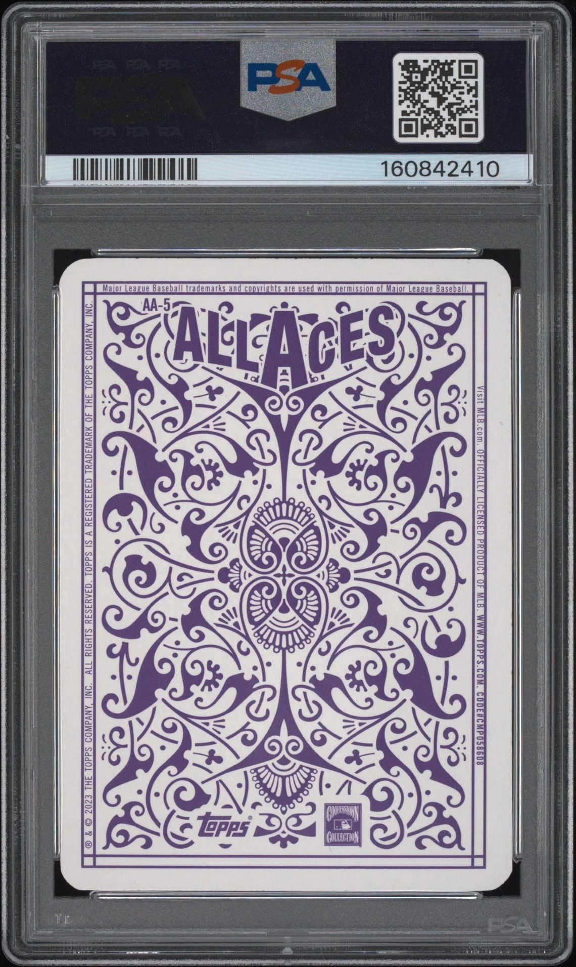 Pedro Martinez 2023 Topps All Aces Card #AA5 PSA 10 Auto 10 Cert #160842410-Powers Sports Memorabilia