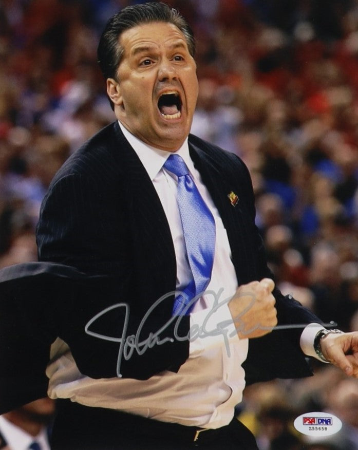 John Calipari Autograph Signing-Powers Sports Memorabilia