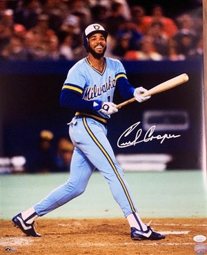 Cecil Cooper Autograph Signing-Powers Sports Memorabilia