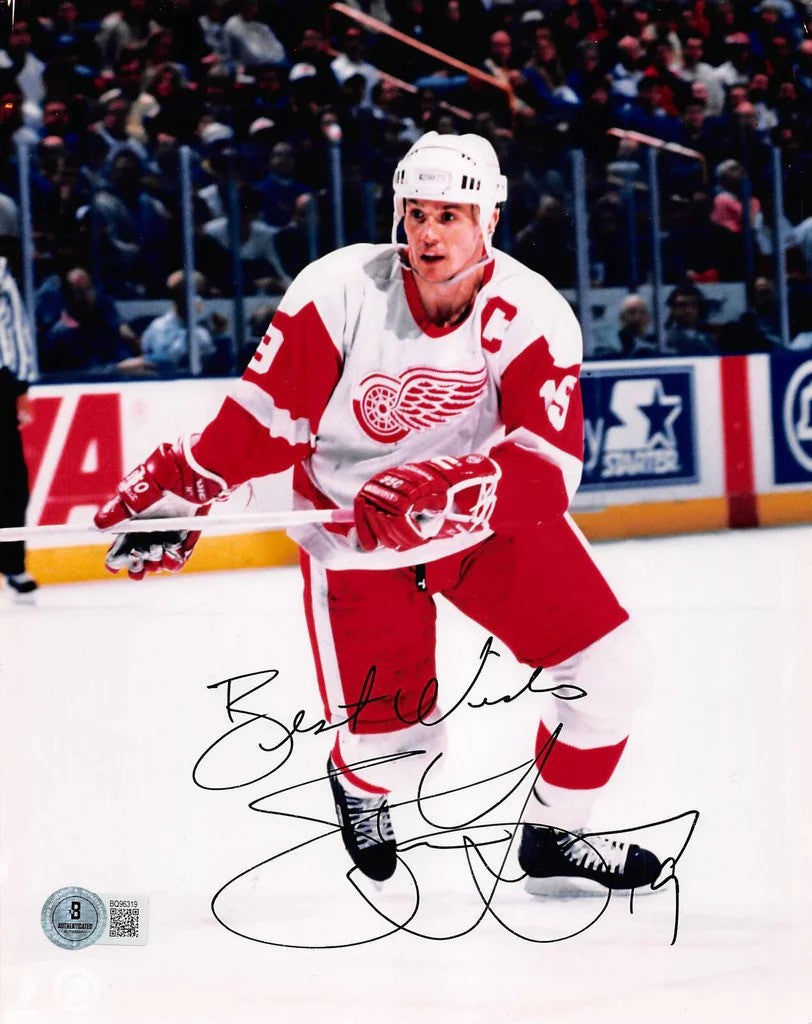 Steve Yzerman Autograph Signing-Powers Sports Memorabilia
