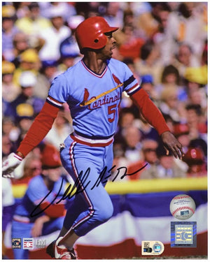 Willie McGee Autograph Signing-Powers Sports Memorabilia