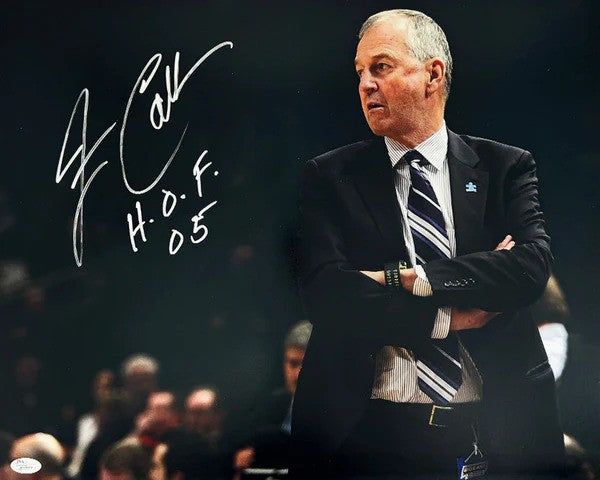 Jim Calhoun Autograph Signing-Powers Sports Memorabilia