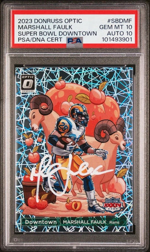 Marshall Faulk Autograph Signing-Powers Sports Memorabilia