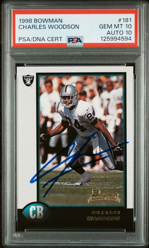 Charles Woodson Autograph Signing-Powers Sports Memorabilia