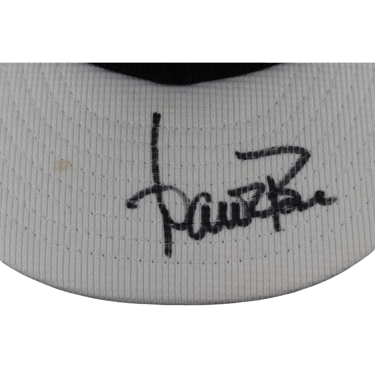 Aaron Boone Yankees Signed Game Used 2025 Home Batting Practice Hat-Powers Sports Memorabilia