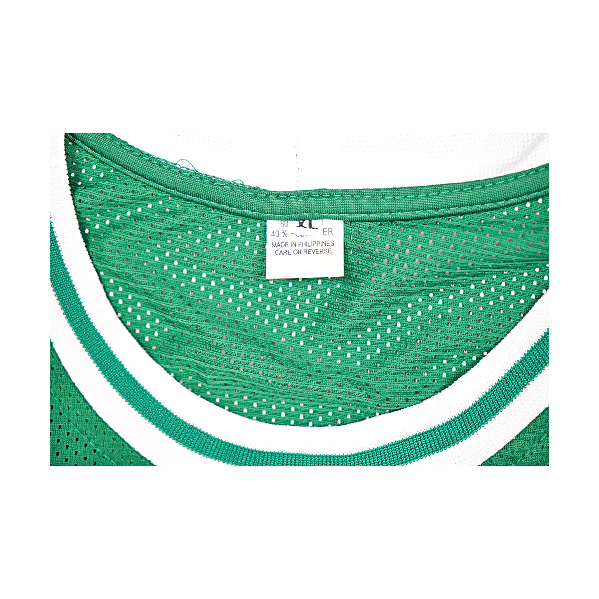 Larry Bird Boston Celtics Signed Green Custom Jersey Beckett Holo Only-Powers Sports Memorabilia