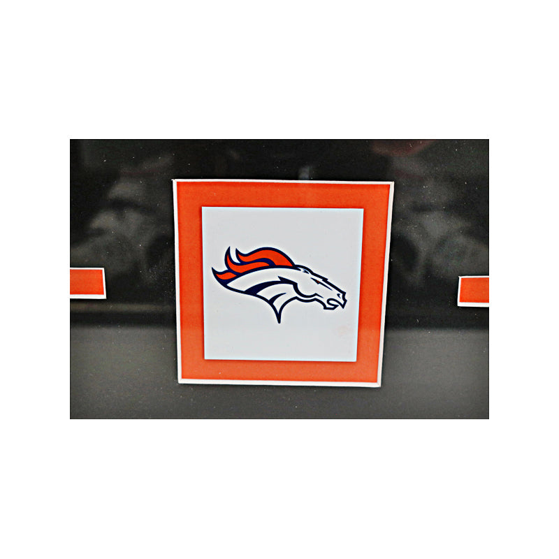 Denver Broncos Deluxe Empty Frame Shell for 8"x10" Horizontal Photo-Powers Sports Memorabilia