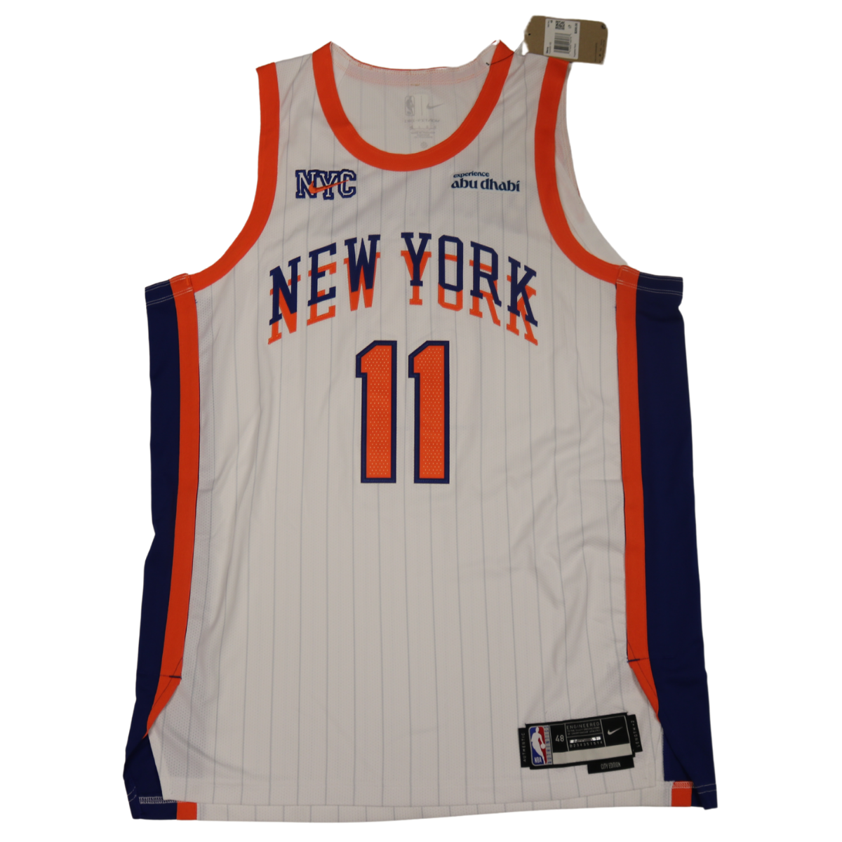 Jalen Brunson New York Knicks Signed City Edition Jersey (Fanatics COA)-Powers Sports Memorabilia