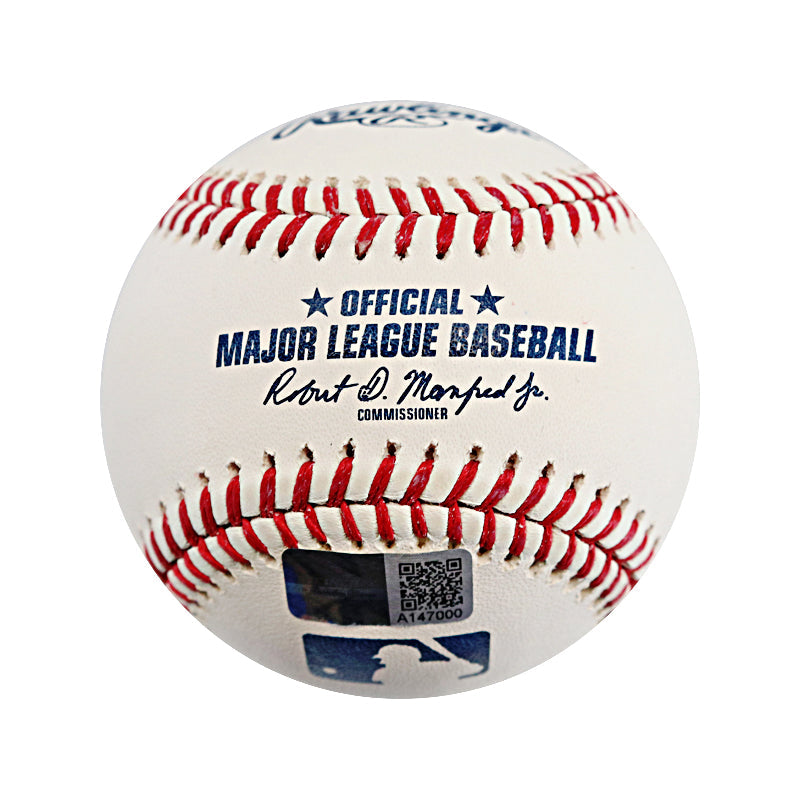 AJ Burnett New York Yankees Signed OMLB Ball-Powers Sports Memorabilia