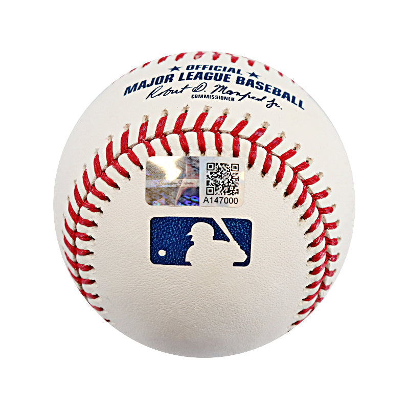 AJ Burnett New York Yankees Signed OMLB Ball-Powers Sports Memorabilia