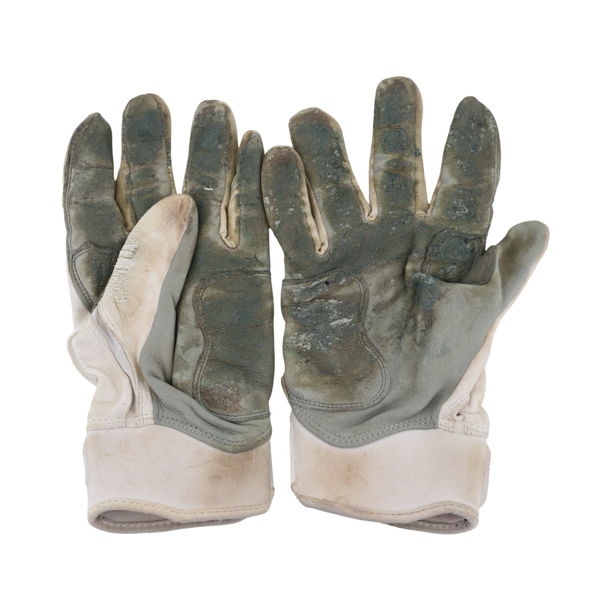 Oswaldo Cabrera New York Yankees Signed Inscribed Bruce Bolt White 2025 Game Used Gloves (/Cabrera LOA)-Powers Sports Memorabilia