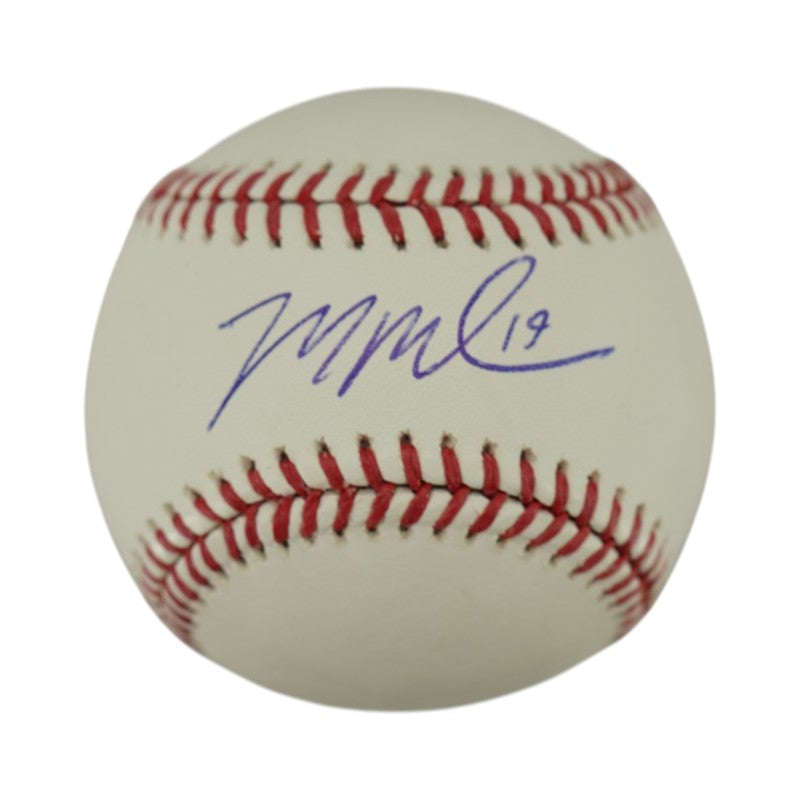 Mason Miller San Diego Padres Signed OMLB Baseball Beckett Auth-Powers Sports Memorabilia