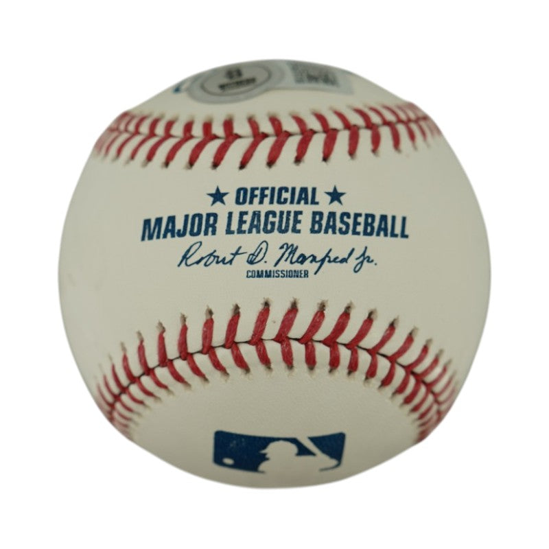 Mason Miller San Diego Padres Signed OMLB Baseball Beckett Auth-Powers Sports Memorabilia