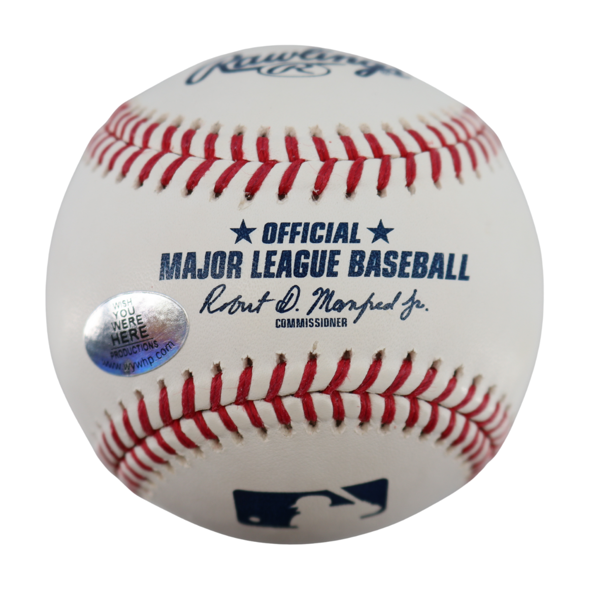David Cone Yankees Signed Inscribed OMLB Baseball Wish You Were Here Auth 2-Powers Sports Memorabilia