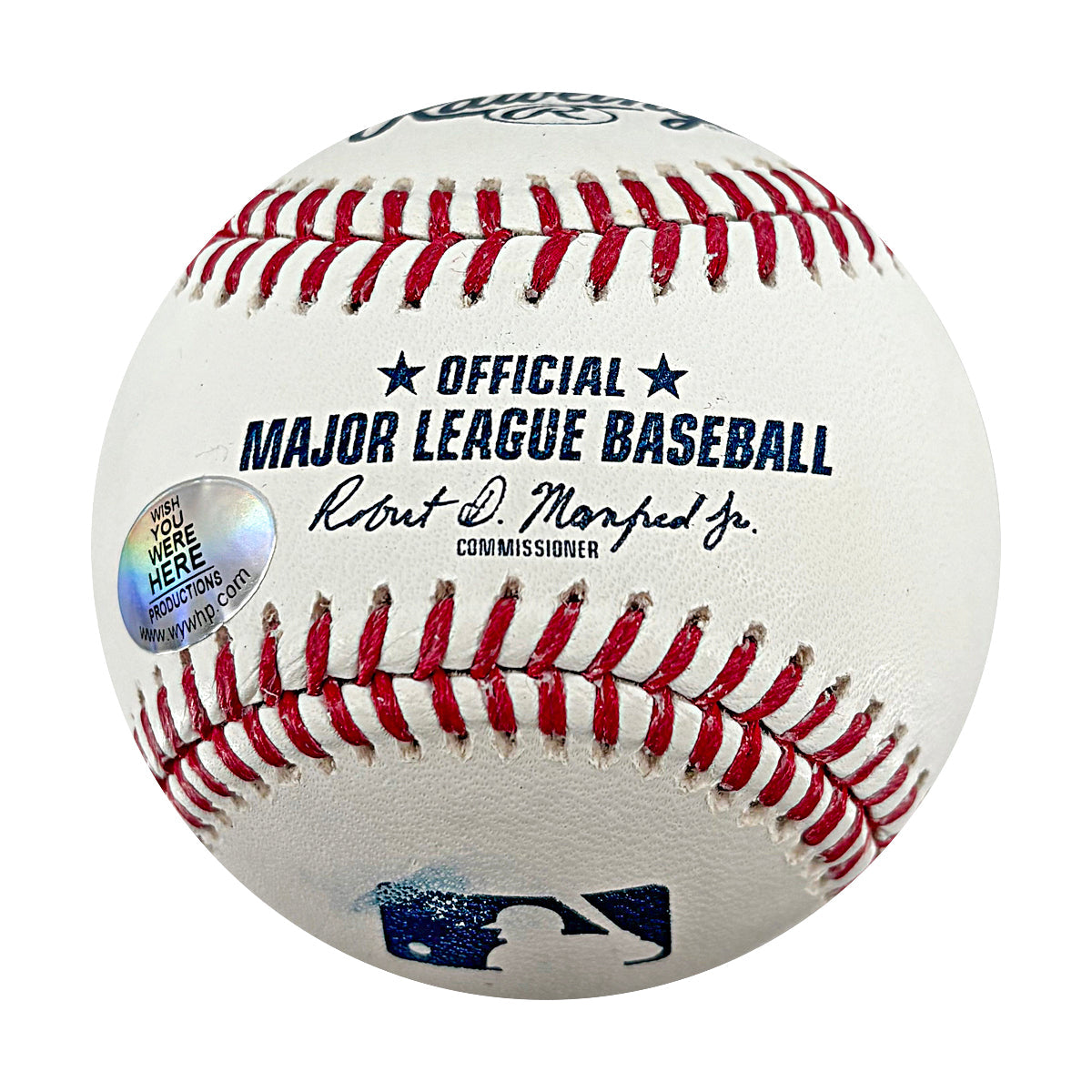 Al Leiter Yankees Mets Signed OMLB Baseball WYWH Holo-4-Powers Sports Memorabilia