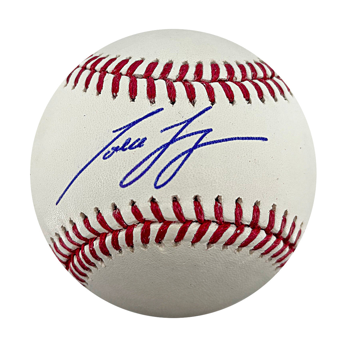 Todd Frazier Reds Yankees Mets Signed OMLB Baseball WYWH Holo-Powers Sports Memorabilia