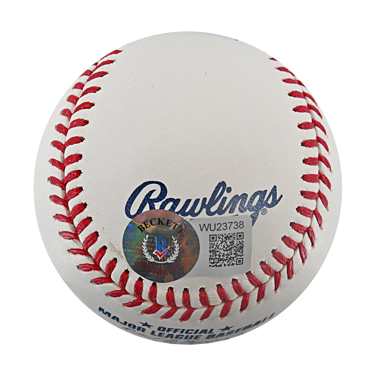Charlie Sheen Signed OMLB Baseball Ricky 'Wild Thing' Vaughn Beckett-Powers Sports Memorabilia
