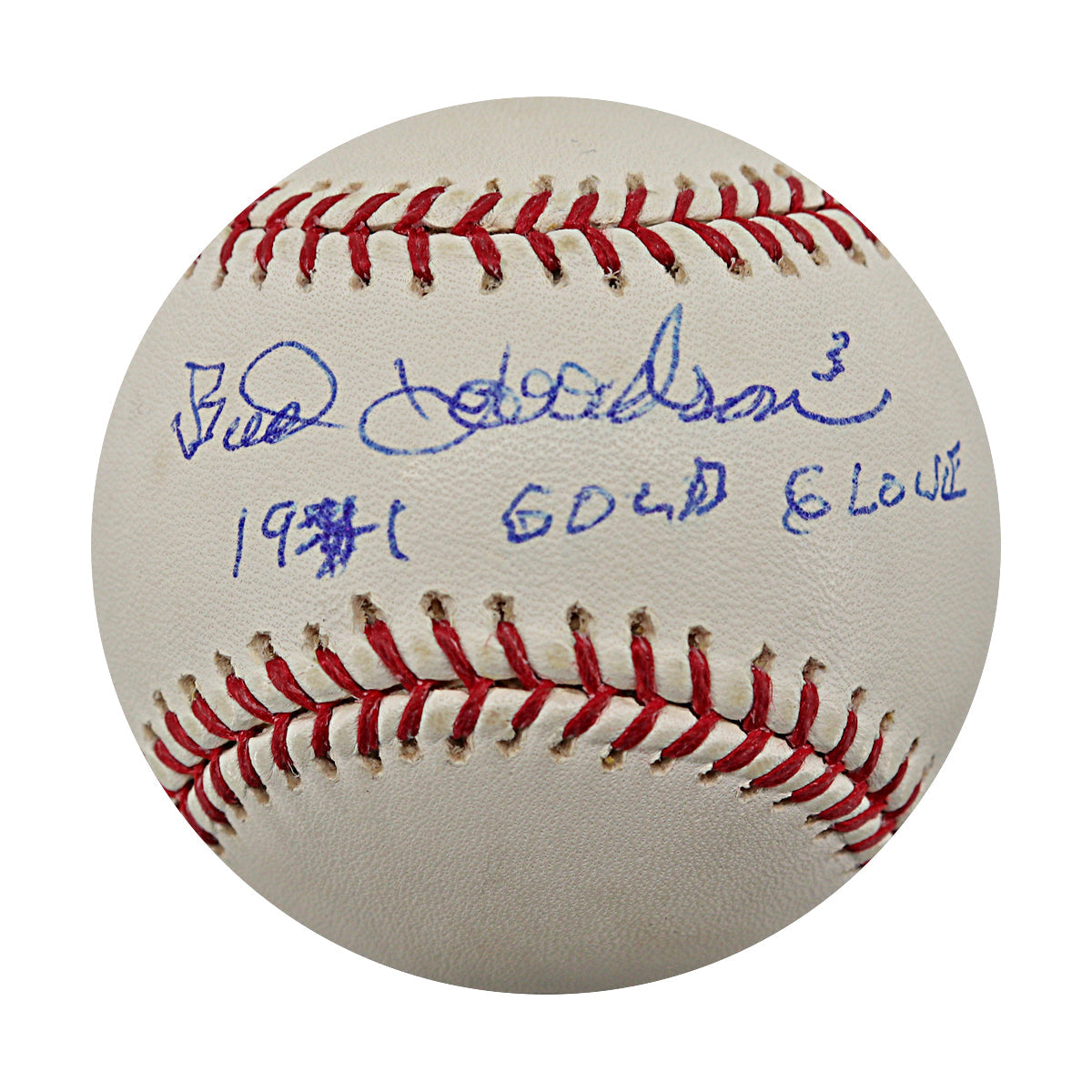 Bud Harrelson New York Mets Signed Inscribed ROMLB Baseball (Steiner COA)