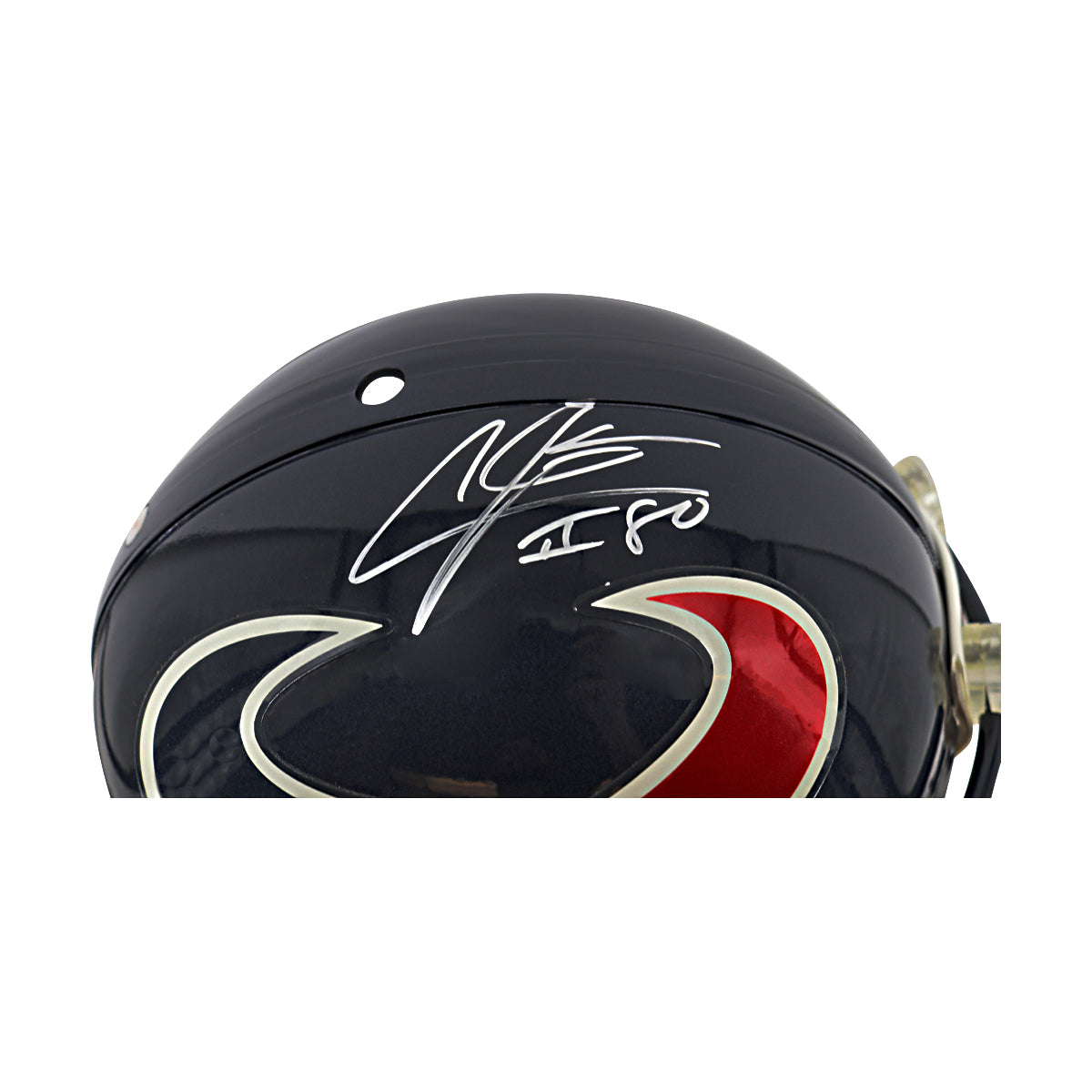 Andre Johnson Houston Texans Signed Authentic Full Size Riddell Helmet (Tri-Star COA)-Powers Sports Memorabilia