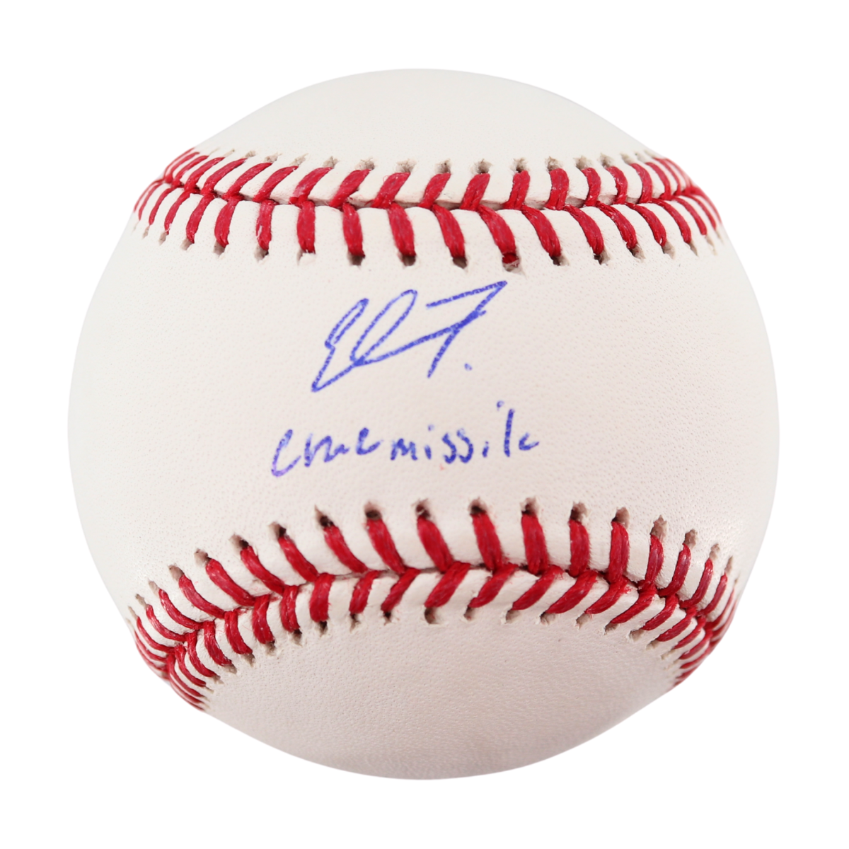 Elmer Rodriguez-Cruz New York Yankees Signed Inscribed OMLB Baseball-Powers Sports Memorabilia