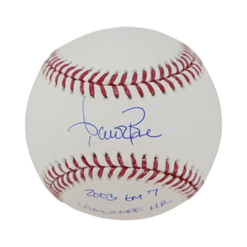 Aaron Boone New York Yankees Signed Inscribed 2003 GM 7 Walkoff HR MLB Baseball-Powers Sports Memorabilia