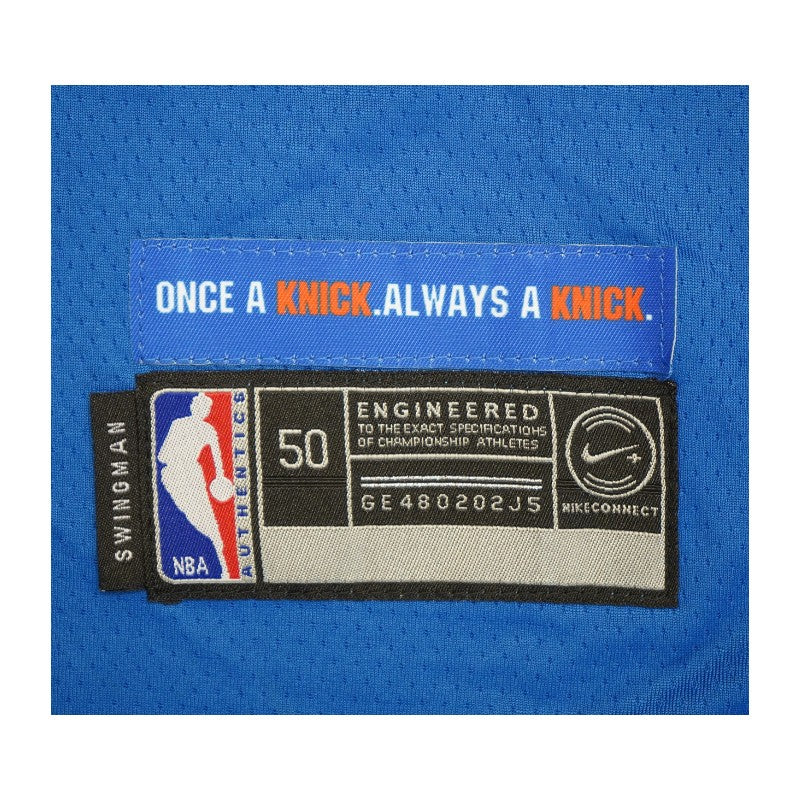 José Alvarado New York Knicks Pro Style Signed Jersey JSA Auth-Powers Sports Memorabilia