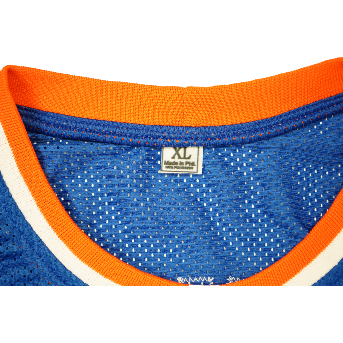 Patrick Ewing New York Knicks Signed Inscribed ROY 86 Pro Style Blue Jersey-Powers Sports Memorabilia