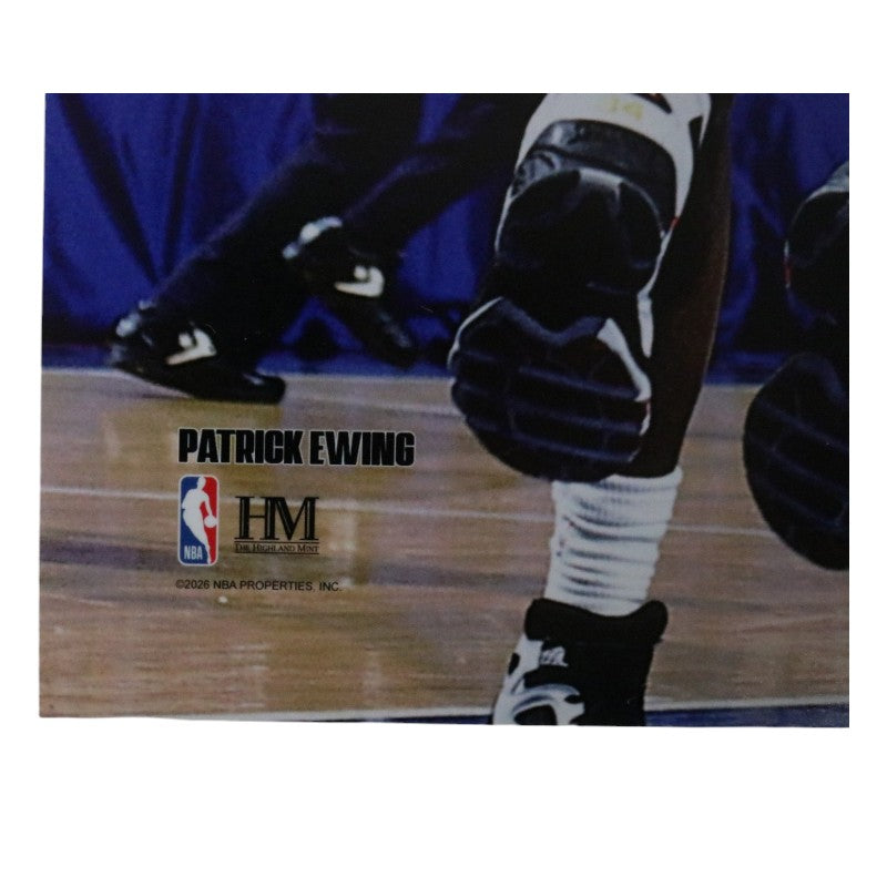 Patrick Ewing New York Knicks Signed Inscribed HOF 08 16x20 Photo with Olajuwon-Powers Sports Memorabilia