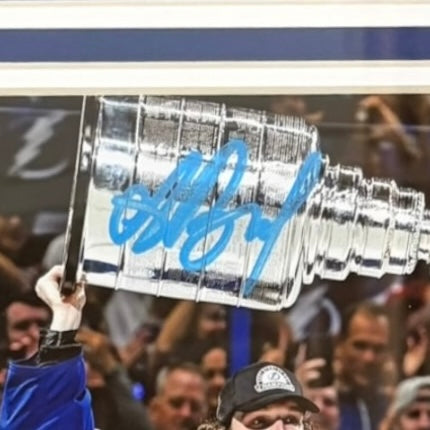 Autographed Andrei Vasilevskiy Tampa Bay Lightning (Stanley Cup Trophy) Framed 8x10 Photo - JSA-Powers Sports Memorabilia