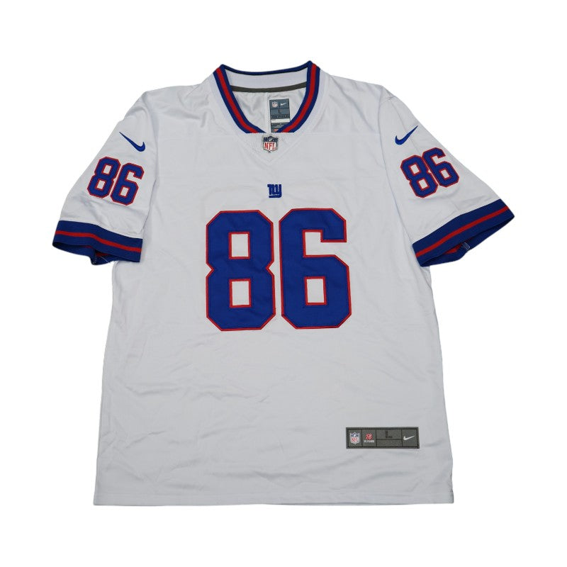 New York Giants 1986 Team Signed Pro Style Super Bowl XXI White Jersey JSA Holo Only-Powers Sports Memorabilia
