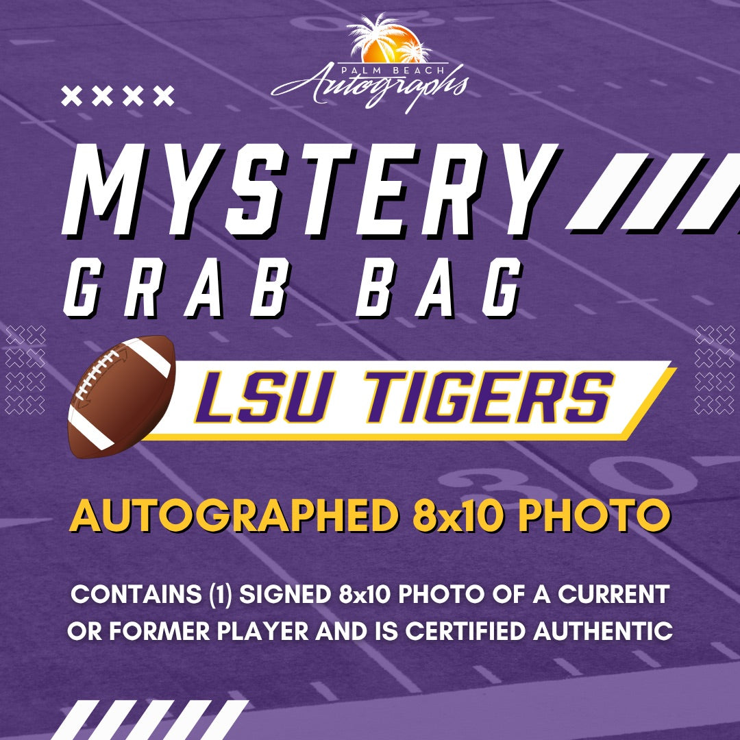 Autographed Mystery Grab Bag - LSU Tigers NCAA 8x10 Photo-Powers Sports Memorabilia