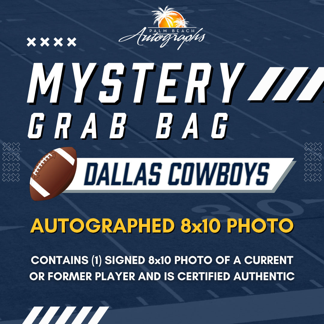 Autographed Mystery Grab Bag - Dallas Cowboys NFL 8x10 Photo-Powers Sports Memorabilia