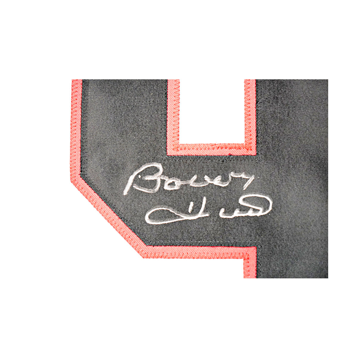 Bobby Hull Chicago Blackhawks Signed White Custom Jersey JSA COA-Powers Sports Memorabilia