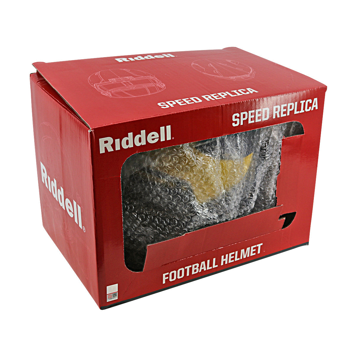 Aidan Hutchinson Michigan Signed Riddell Full Size Replica Speed Helmet (Beckett Auth)-Powers Sports Memorabilia