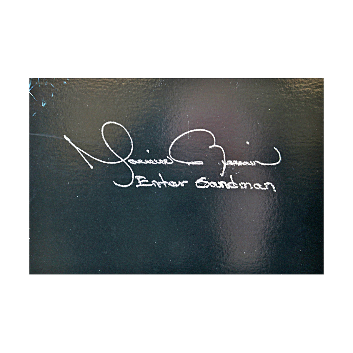 Mariano Rivera New York Yankees Signed Enter Sandman Metallica Black Album-Powers Sports Memorabilia