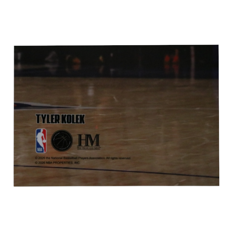 Tyler Kolek New York Knicks Signed Inscribed 11x14 Photo-Powers Sports Memorabilia