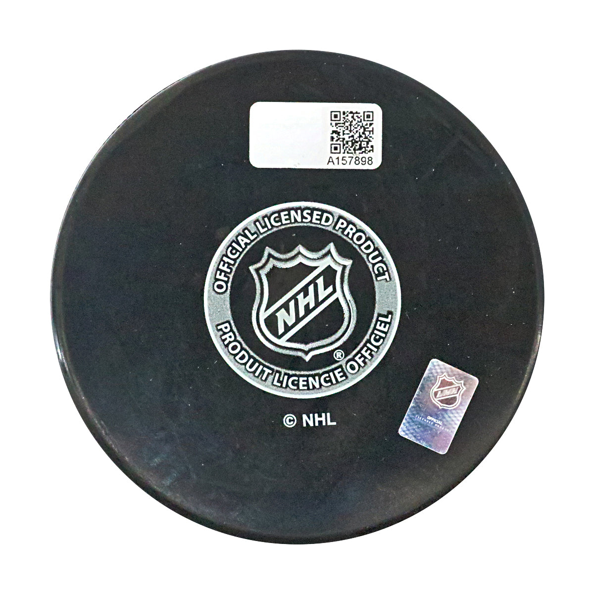 Steve Larmer New York Rangers Signed Inscribed '94 Cup' Replica Rangers Puck