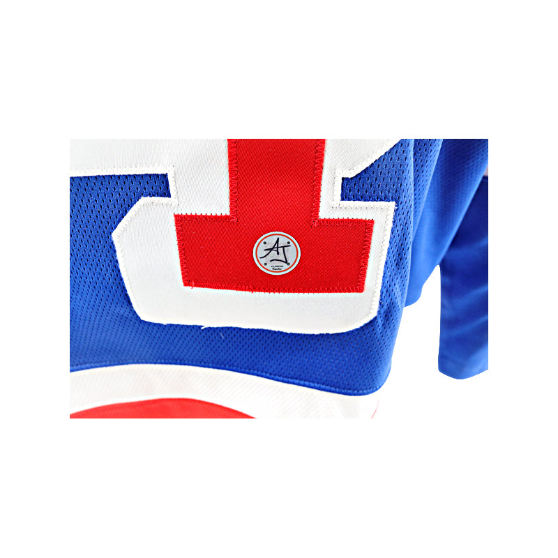 Kevin Lowe New York Rangers Signed Fanatics Brand Blue Rangers Jersey (AJ Sportsworld COA)-Powers Sports Memorabilia
