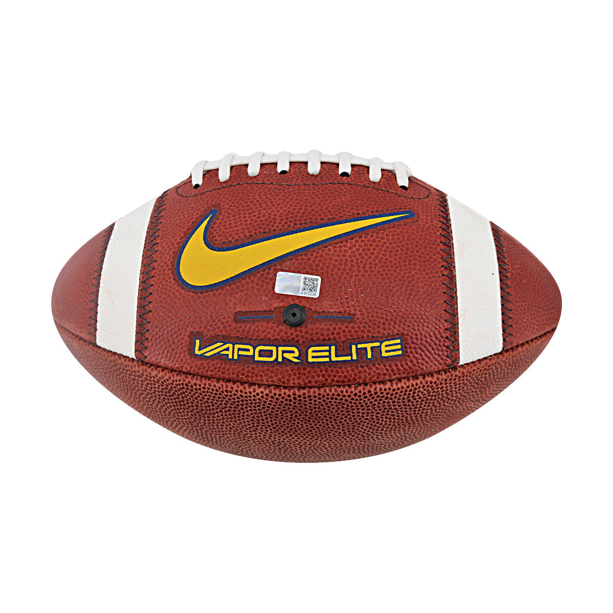 JJ McCarthy University of Michigan Signed Team Issued Nike Vapor Elite Ball #29 Football-Powers Sports Memorabilia