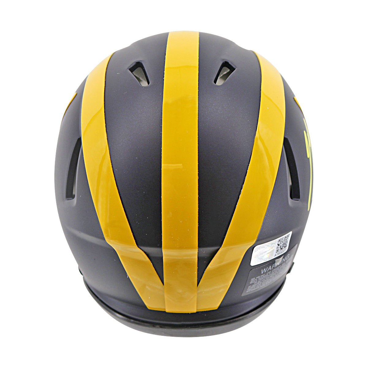 JJ McCarthy University of Michigan Signed Riddell Mini Helmet
