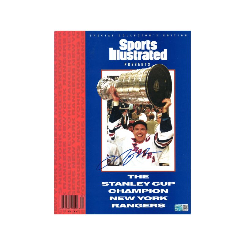 Mark Messier New York Rangers Signed 1994 Commemorative Stanley Cup Champions SI Magazine-Powers Sports Memorabilia