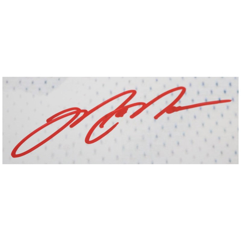 Mark Messier New York Rangers 16x20 Signed Blood Signed in Red Photo-Powers Sports Memorabilia