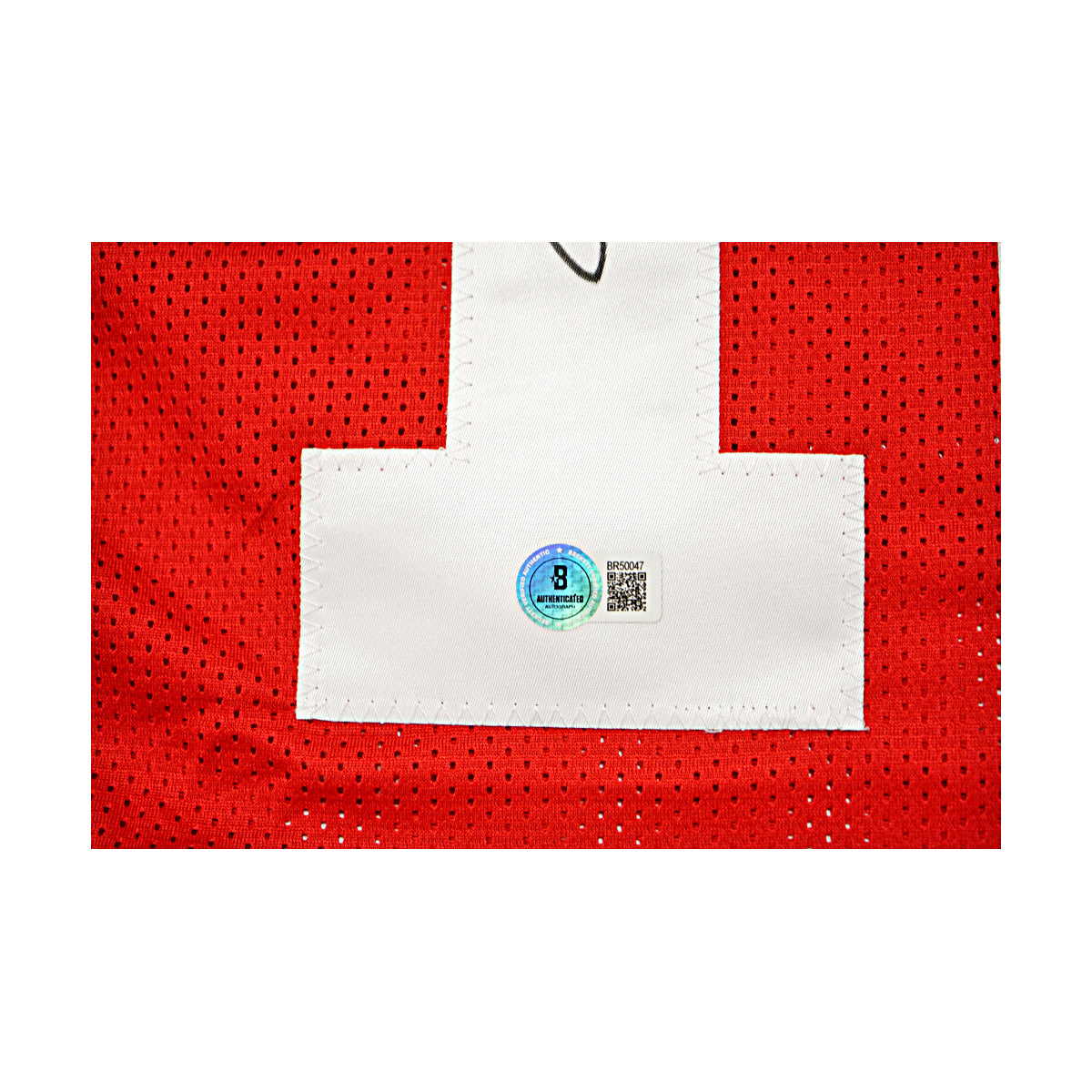 Joe Montana San Francisco 49ers Signed Red Custom Jersey Beckett Holo-Powers Sports Memorabilia
