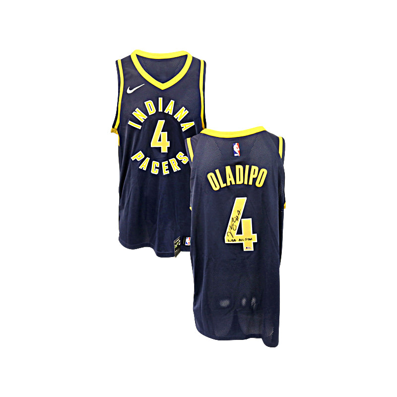 Victor Oladipo Signed Nike NBA All-Star Indiana Pacers Jersey BECKETT-Powers Sports Memorabilia